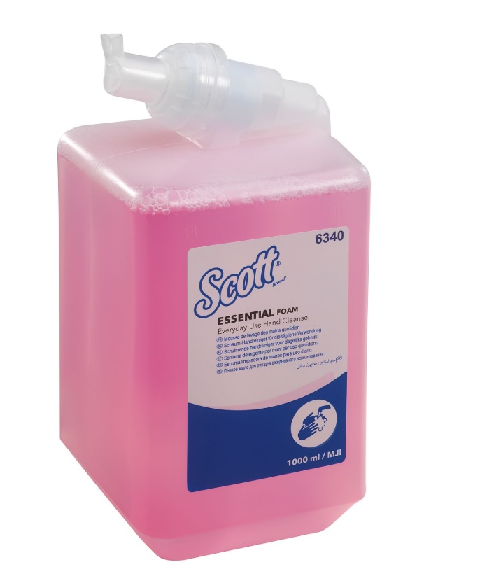 6340可麗舒®超微米深層保濕泡沫洗手乳1000ml/瓶