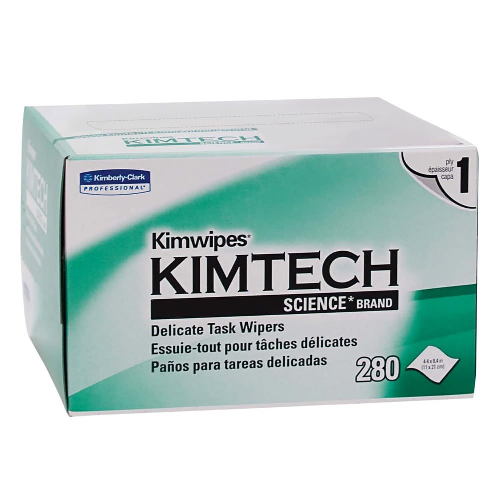 34155 KIMTECH SCIENCE* KIMWIPES* 金特*精密科學擦拭紙 (小盒)(280張/60盒)