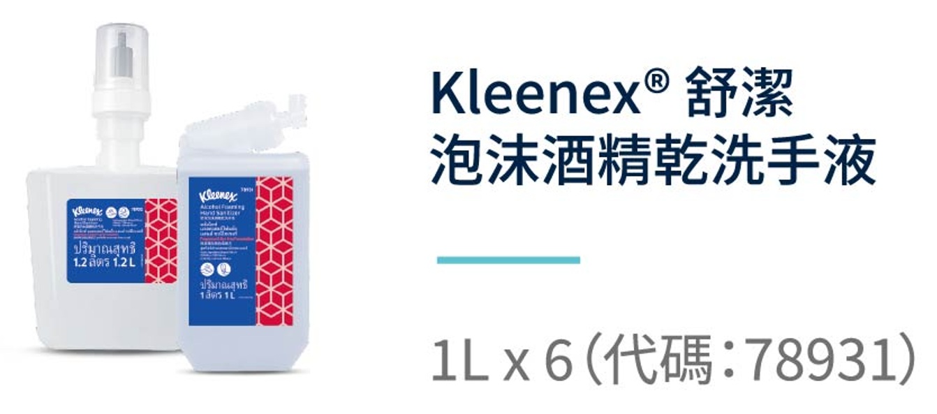 78931 舒潔®泡沫酒精乾洗手液－馬桶坐墊清潔液
