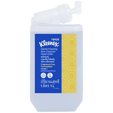 78928 舒潔®溫和泡沫潔膚乳-無香精配方(食品級)  1000ml/瓶